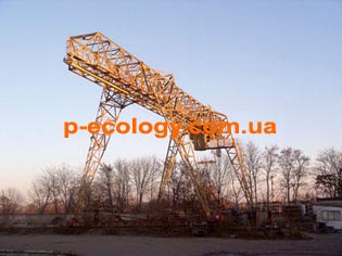 Кран козловой